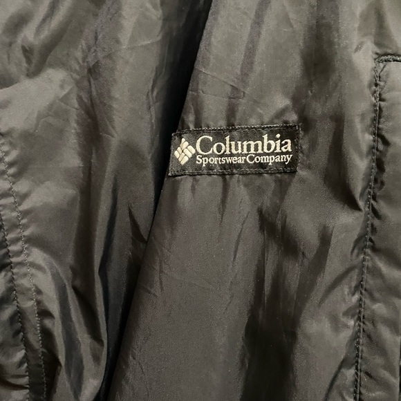 Columbia Insulated Fleece Jacket Black Size Large - Picture 2 of 8